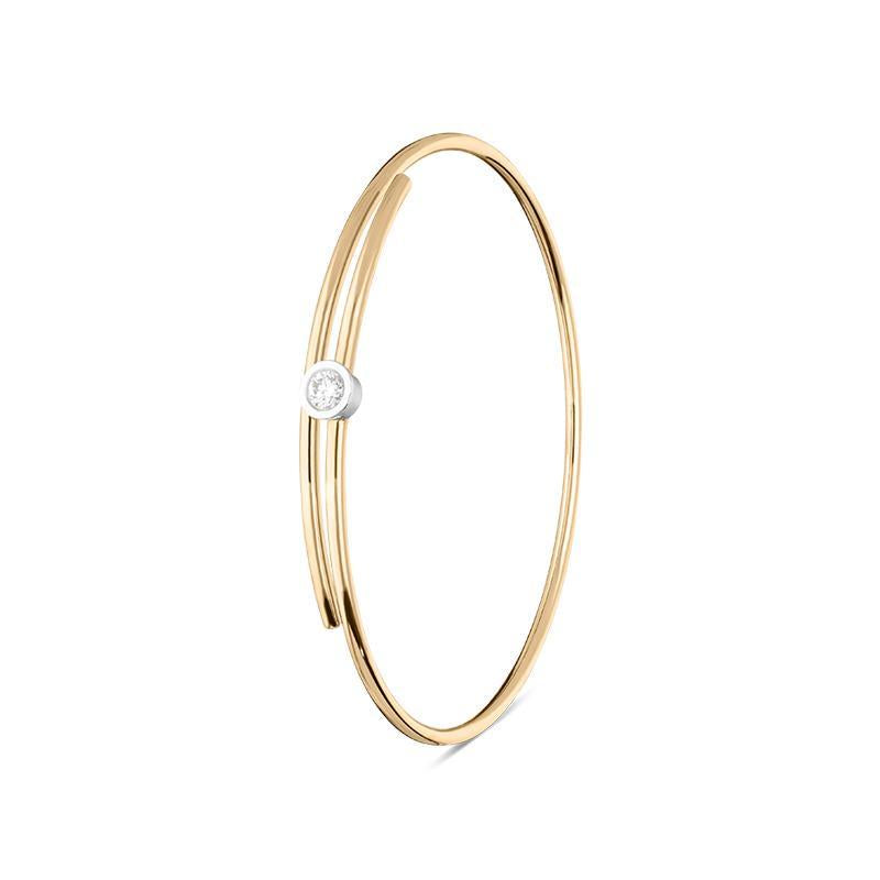 Diamond solitaire bangle clearance bracelet