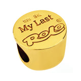 My Last Rolo Yellow Gold Vermeil Mini Charm