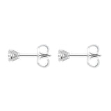 18ct White Gold 0.40ct Diamond Claw Set Solitaire Stud Earrings BLC-187