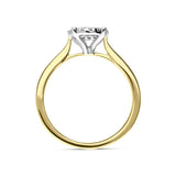 18ct Yellow Gold Diamond Round Brilliant Cut Cluster Ring, FEU-2485_3