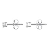 18ct White Gold 0.15ct Diamond Solitaire Stud Earrings FEU2083