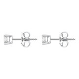 18ct White Gold 0.25ct Diamond Solitaire Stud Earrings FEU2086