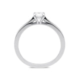 18ct White Gold 0.41ct Brilliant Cut Diamond Solitaire Ring BLC-075