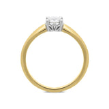 18ct Yellow Gold 0.50ct Diamond Solitaire Ring. Q1575. 