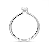 Platinum Brilliant Cut 0.18ct Diamond Solitaire Ring BLC-158