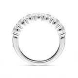 Platinum Brilliant Cut 1.52ct Diamond Half Eternity Ring BLC-181