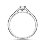 Platinum Diamond Round Brilliant Cut Solitaire Ring, FEU-1617_3