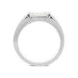 Platinum 0.55ct Diamond Baguette Cut Ring. RUNQ0000444.