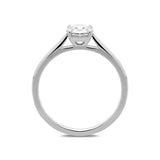 Platinum 0.70ct Diamond Brilliant Cut Solitaire Ring, ATD-088.