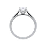 Platinum 0.70ct Diamond Brilliant Cut Solitaire Ring, FEU-1613.
