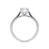 Platinum 1.02ct Diamond Brilliant Cut Solitaire Ring FEU-2082