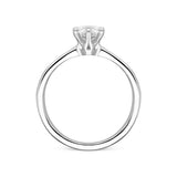 Platinum 0.60ct Diamond Solitare Ring R1126