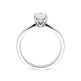 Platinum 0.80ct Diamond Solitare Ring R1124