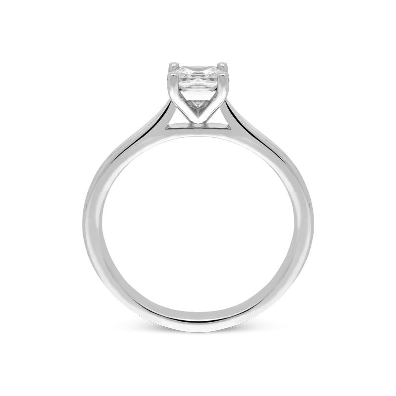 Platinum 0.58ct Diamond Solitare Ring R1122