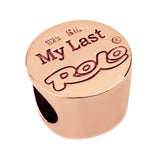 My Last Rolo Rose Gold Vermeil Mini Charm